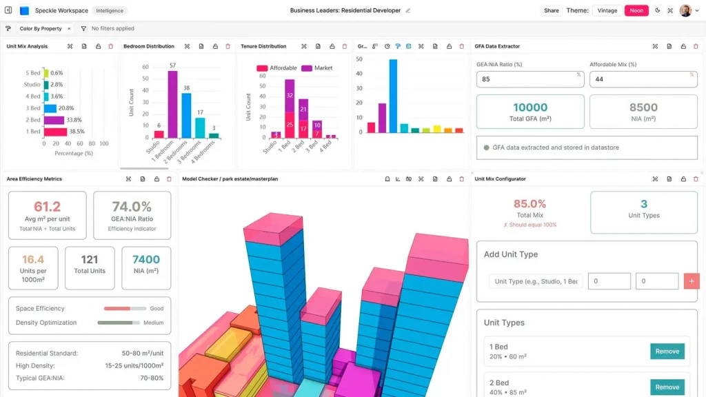 Speckle unveils AI assistant, new WebGPU 3D viewer, smart reports & expanded integrations transforming AEC collaboration.