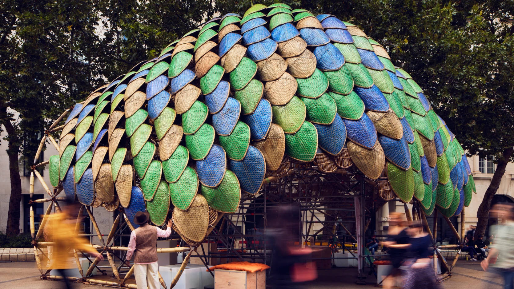 The Pangolin Shield: Bamboo Pavilion at LDF 2026