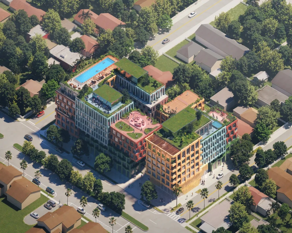MVRDV Reveals WOMA, a Colorful Creative Hub in Miami's Wynwood Norte