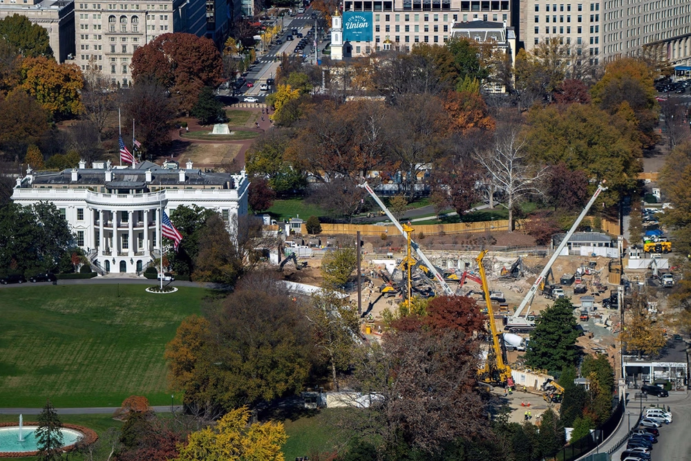 Trump’s architectural transformation of Washington raises critical questions about monumentality, political symbolism, historic context, and the role of architecture in shaping civic identity.