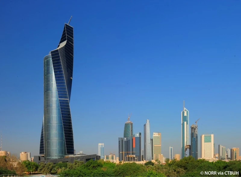The World's 10 Tallest Twisted Skycrapers_© NORR