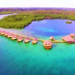 Bird’s Eye Wiew of Punta Caracol Acqua Lodge © Punta Caracol