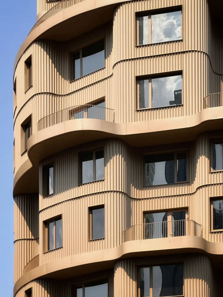 ODA Completes Radiant LIC with a Cascading Aluminum Facade in New York