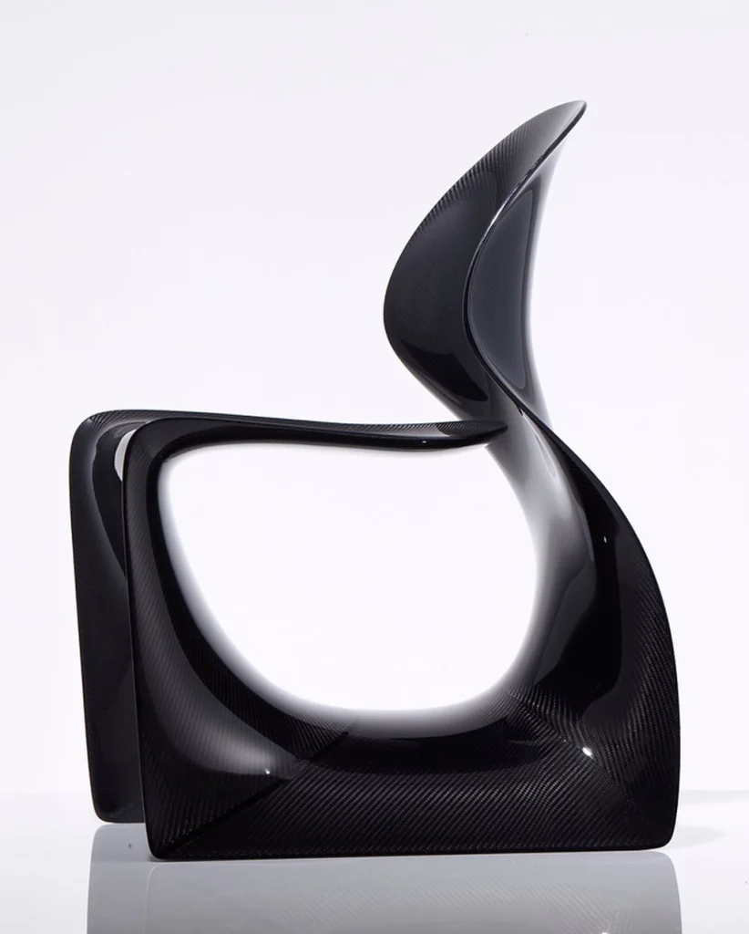 MOOT. (Mood Of Our Time). carbon fiber chair by Ross Lovegrove