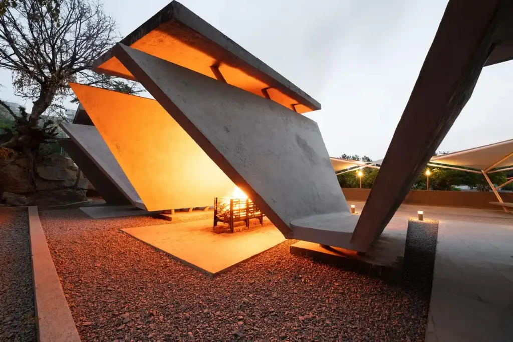 A Hyderabad crematorium designed as a place for grief
